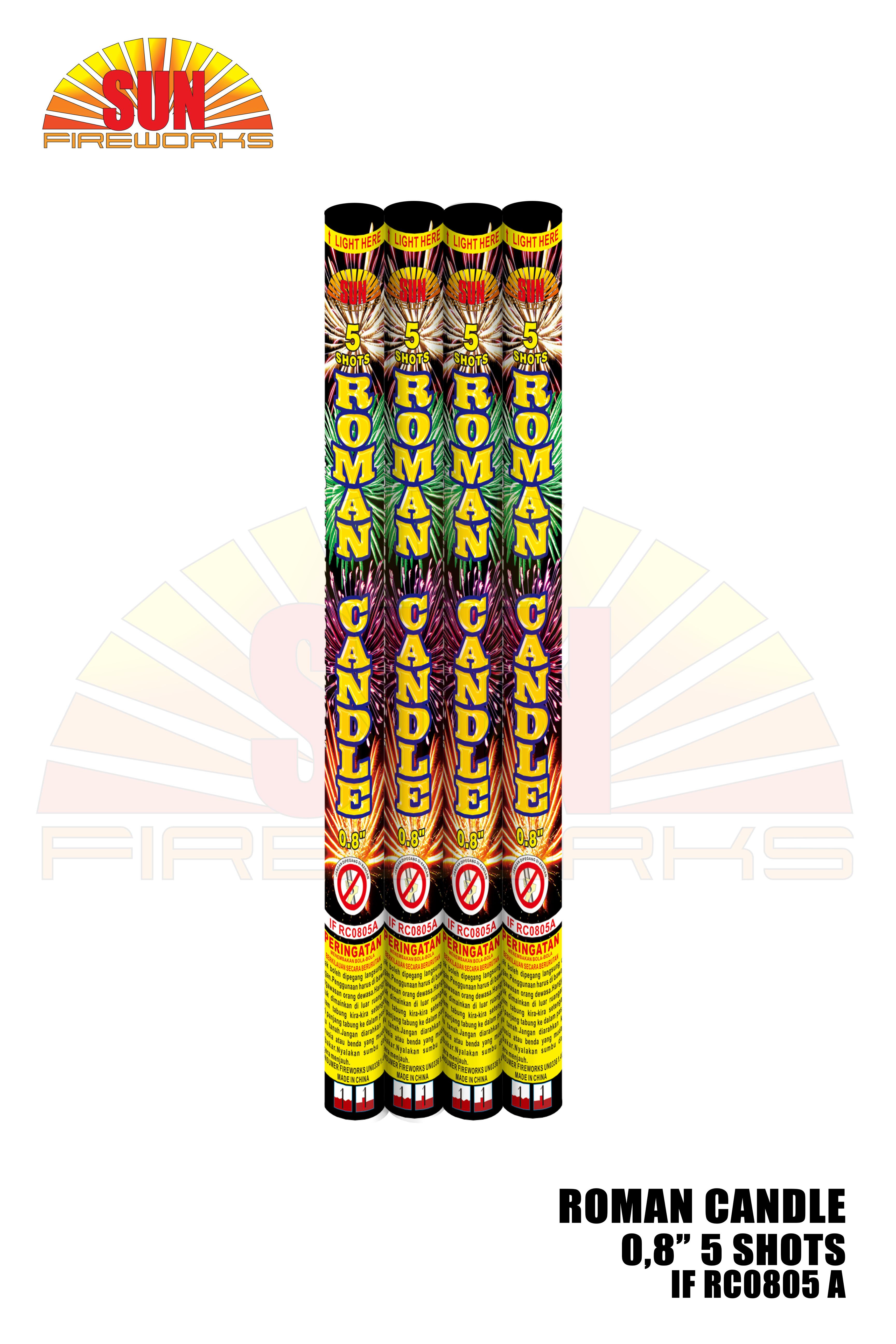 roman candle 5 shot IF RC0805 A